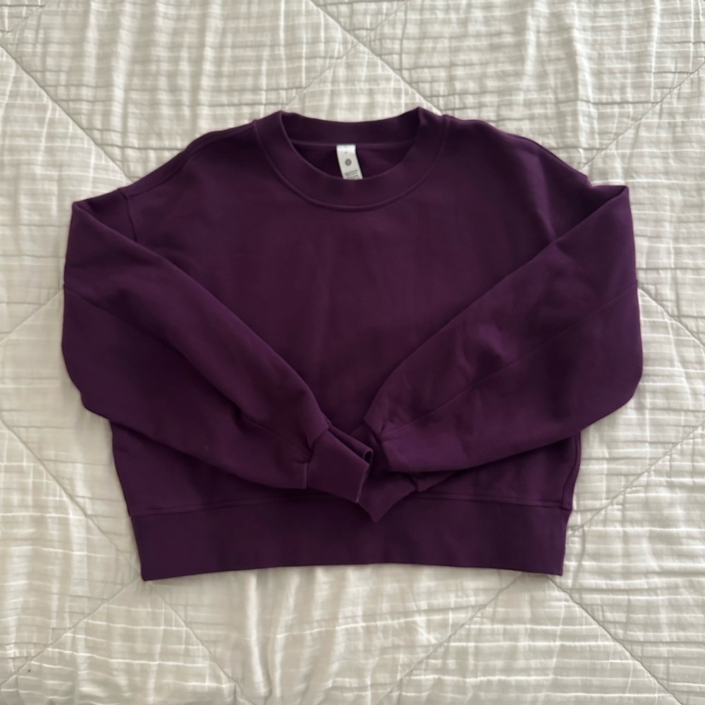 lululemon athletica Crewneck Sweater - Deep Plum